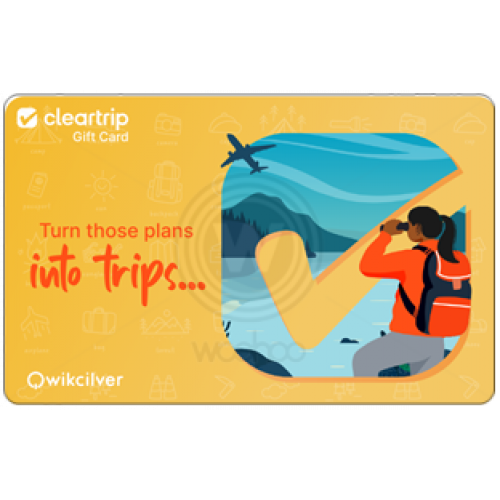 Cleartrip E-Gift (Instant Voucher)