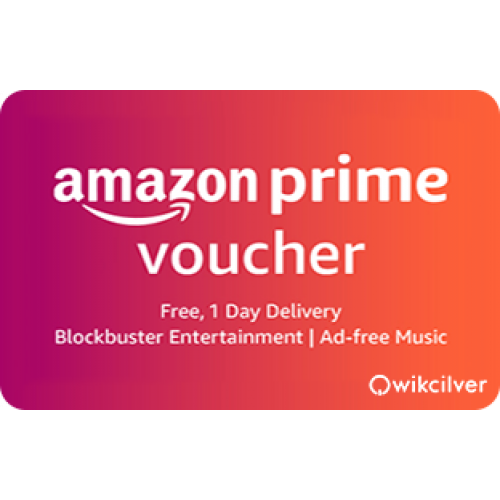 Amazon Prime Voucher-12 Months Plan