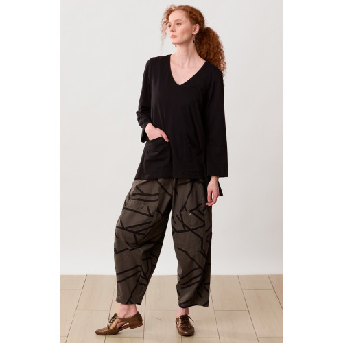 Field Pull-On Lantern-Leg Pant - Dark olive Field Pull-On Lantern-Leg Pant - Dark olive