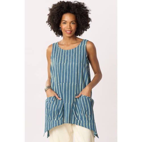 Manori Swing Tunic Tank - Deep sea Manori Swing Tunic Tank - Deep sea